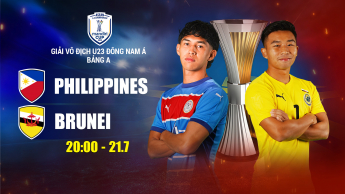 U23 Philippines - U23 Brunei - Giải Bóng đá U23 vô địch Đông Nam Á