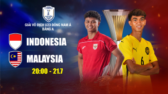 U23 Indonesia – U23 Malaysia - Giải Bóng đá U23 vô địch Đông Nam Á